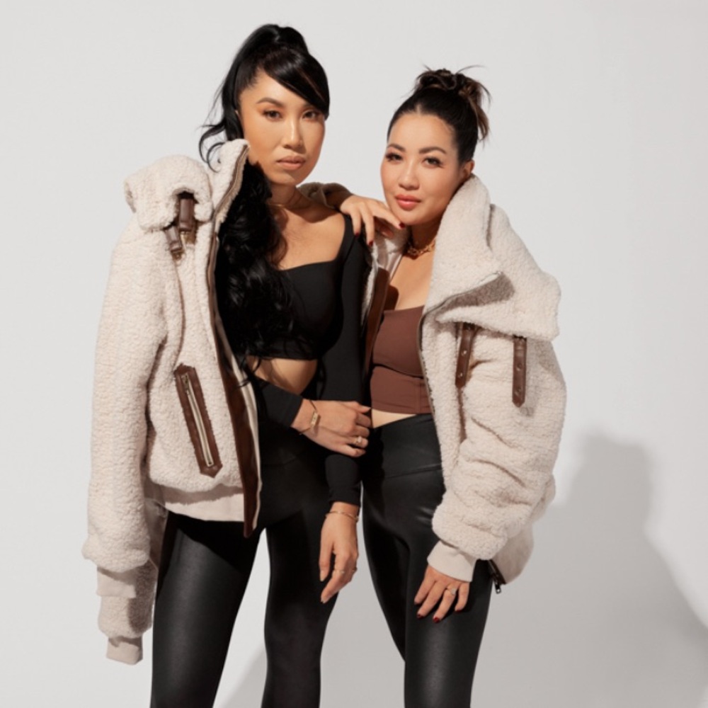 POPFLEX Cream and Brown Jacket - Picture 4 of 11